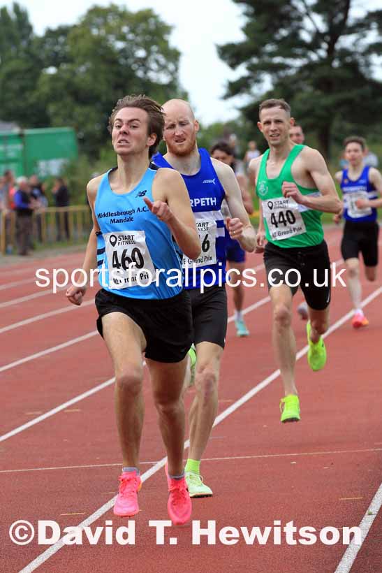 1500 metres, 2023 NEGP 5 Monkton, Wed, July 26th. Photo: David T. Hewitson/Sports for All Pics